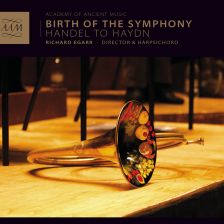 The first release on AAM records will be 'Birth of the Symphony: Handel to Haydn' Academy of Ancient Music launches own record label