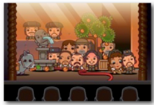 Carmen staged to perfection in cartoon form Carmen staged to perfection in cartoon form