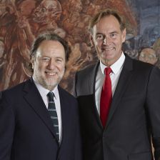 Riccardo Chailly with the Mayor of Leipzig, Burkhard Jung (photo: Jens Gerber, Leipzig) Riccardo Chailly extends contract with Gewandhausorchester Leipzig