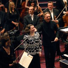 2009 Leeds competition winner Sofya Gulyak on stage with Sir Mark Elder and the Hallé (photo: Ben Duffy) 2009 Leeds competition winner Sofya Gulyak on stage with Sir Mark Elder and the