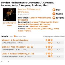 Listen Again to the LPO Listen Again to the LPO