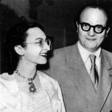 Yvonne Loriod, with her husband Olivier Messiaen (photo: Tully Potter Collection) Yvonne Loriod, with her husband Olivier Messiaen-photo: Tully Potter Collection