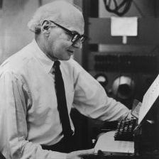 Milton Babbit: belief in music (photo: Tully Potter Collection) Milton Babbit: belief in music (photo: Tully Potter Collection)