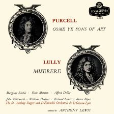 John Whitworth recorded Purcell's Come Ye Sons of Art with Alfred Deller in 1953 Obituary: John Whitworth, countertenor