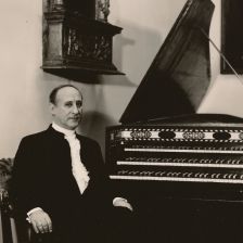 Rafael Puyana next to his three-manual harpsichord of 1740 by HA Hass (photo: SanCtuS) Obituary: Rafael Puyana, harpsichordist