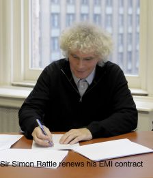 Rattle resigns to EMI Rattle resigns to EMI
