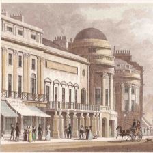 The New Argyll Rooms, venue for the UK premiere of Beethoven's Ninth Symphony in 1825 (photo: British Library) Westminster City Council plaque marks the site of the first UK performance of Be