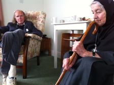 Mother Thekla, muse of Sir John Tavener, died on August 7 aged 93 (photo: courtesy Lady Tavener) Mother Thekla, muse of Sir John Tavener, died on August 7 aged 93 (photo: courte