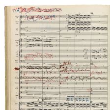 Maher's score of his Third Symphony (credit: Sotheby’s) Maher's score of his Third Symphony (credit: Sotheby’s)