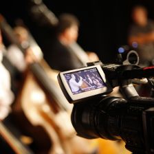 Filming the Philharmonia Filming the Philharmonia (photo: Ben Ealovega)