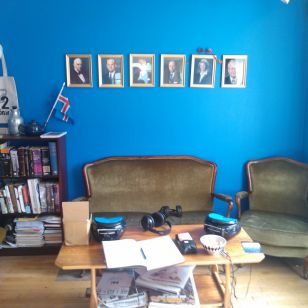 12 Tónar's listening room: somewhere under that coffee table is the latest issue of Gramophone The best record store in the world?