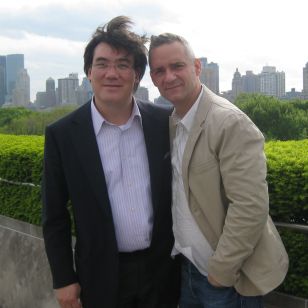 With Alan Gilbert on the rooftop garden of New York's Metropolitan Museum of Art With Alan Gilbert on the rooftop garden of New York's Metropolitan Museum of Art