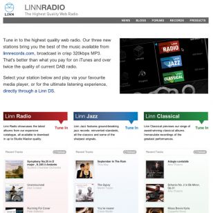 Linn Radio - high-spec 'radio' Linn Radio - high-spec 'radio'